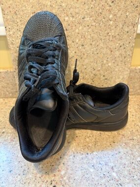 Men’s Adidas Superstar Triple Black Sneakers, Size 6